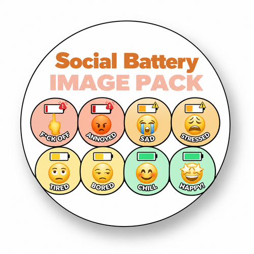Social Battery Image Pack