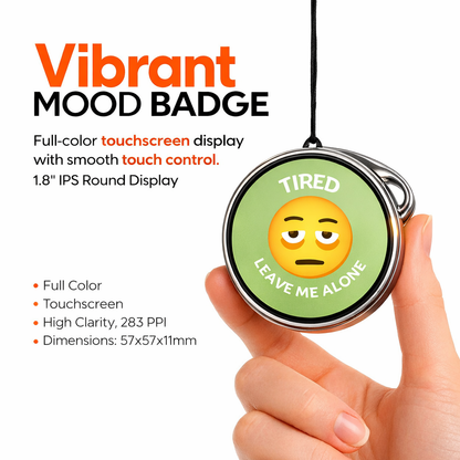 MoodiePin - Mood Badge